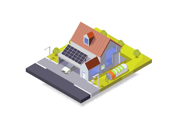 groupe électrogène maison autonome TOITOT