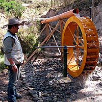 hydrolien maison autonome TOITOT